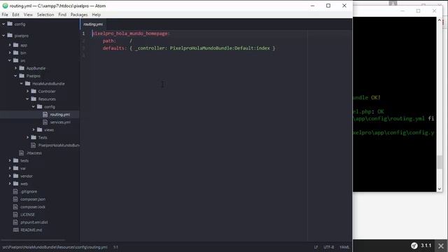 2.1 Creando un bundle смотреть онлайн