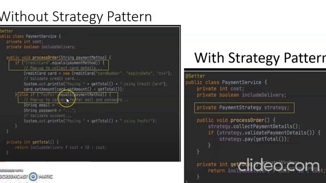 Strategy Pattern in Java - OOAD смотреть онлайн