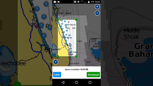 Navionics App for Android -- Use fishing spots on Android смотреть онлайн
