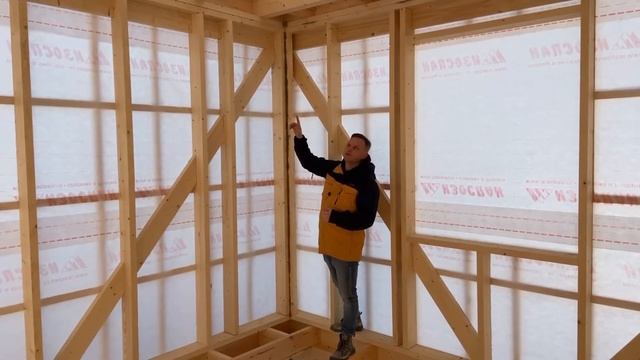 Каркасный дом. Строим по технологии. смотреть онлайн