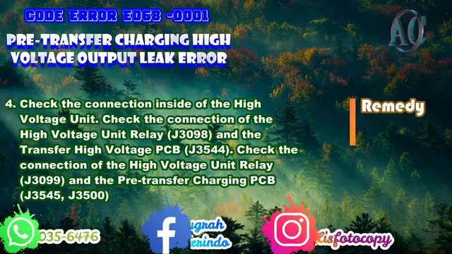 Code Error IR Advance Part 28 ( Code : E068 -0001 ) смотреть онлайн