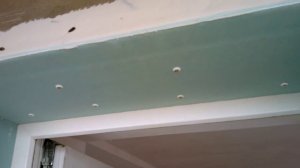 Откос двери из гипсокартона