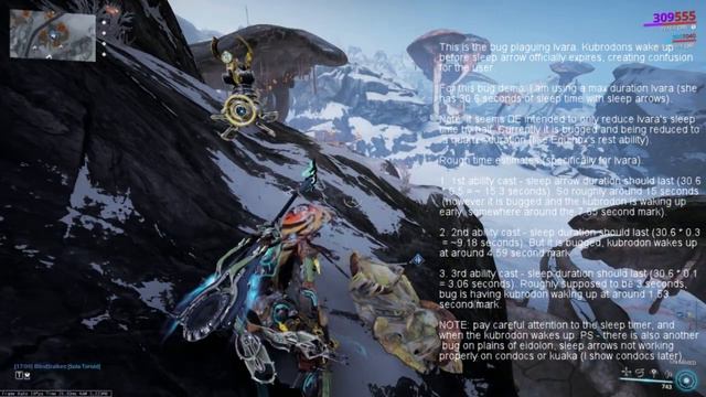 Warframe 2018-11-24 Ivara kubrodon sleep bug and condrocs bug смотреть онлайн