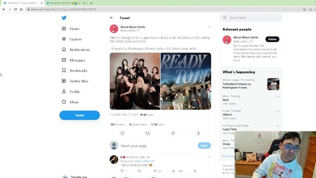 TWICE TO DEBUT ON BILLBOARD 200 ALBUMS SALES AT NUMBER 2, BUT I BELIEVE TWICE COULD GET NUMBER 1. смотреть онлайн