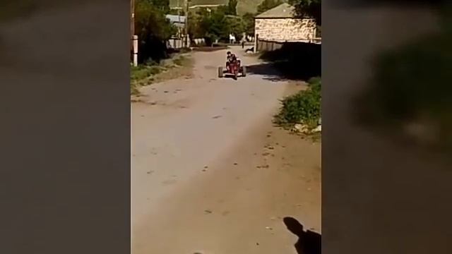 Самодельный трайк с двигателем от мотоблока.как сделать мотоцикл.как сделать минитрактор. смотреть онлайн