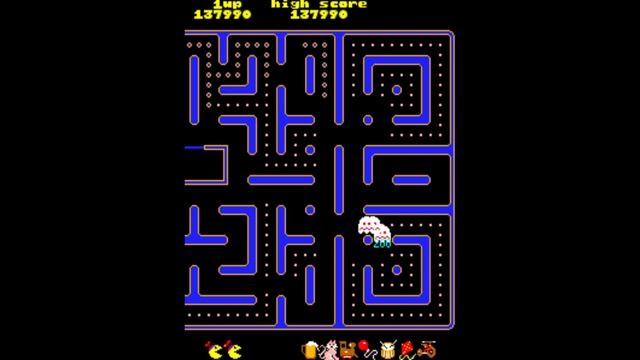 Jr. Pac-Man (ARCADE 1983) - Complete Game, Final Score 300,020 смотреть онлайн