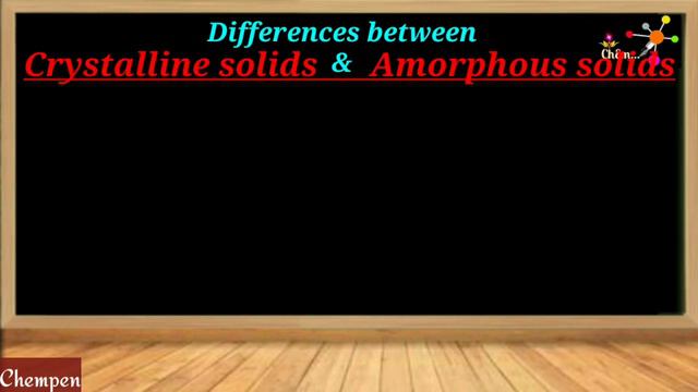 Solid state, Part-1, Crystalline and Amorphous solids. смотреть онлайн