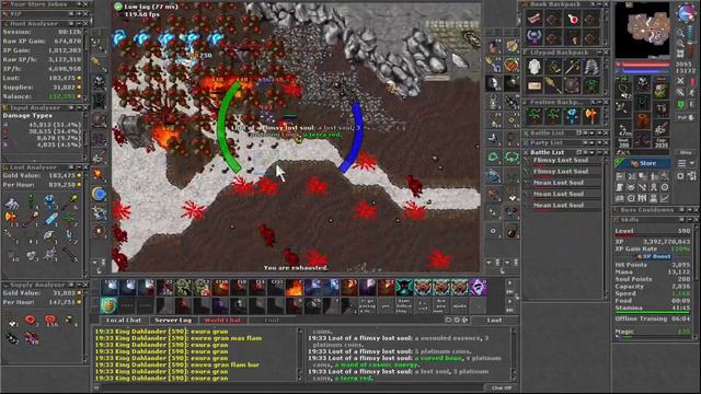 Tibia - Hunt MS solo - Netherworld em Port Hope смотреть онлайн