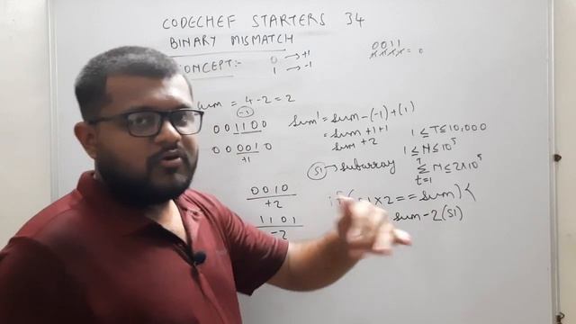 Codechef Starters 34 April 2022 | Binary Mismatch Solution | Editorial | Explanation + Code | BINMI смотреть онлайн