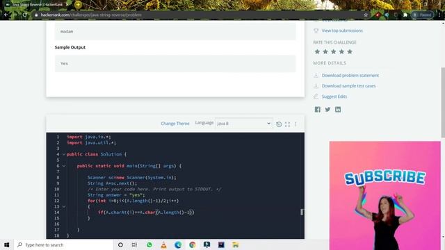 #11 Hackerrank /java String Reverse/Java Practice Set/Point of education/ смотреть онлайн