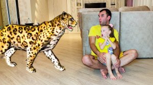 Полина и детская история с папой .Дети очень хотят завести домашнее животное