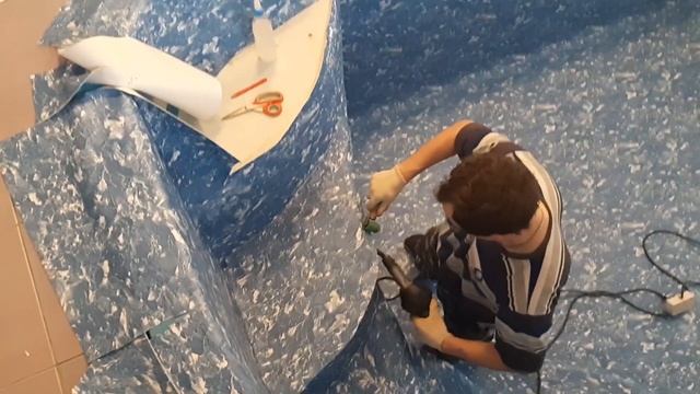 Отзыв владельца композитного бассейна и РЕМОНТ ПЛЕНКОЙ ПВХ. (Осмос в композитном бассейне) смотреть онлайн