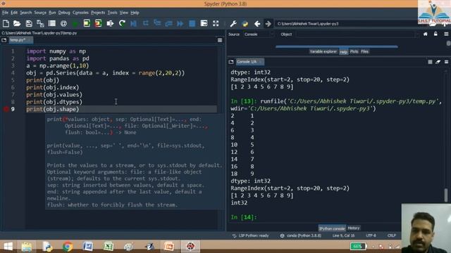Series Attributes | Series Part - 3 | Python | Pandas | I.P. | Class 12 смотреть онлайн