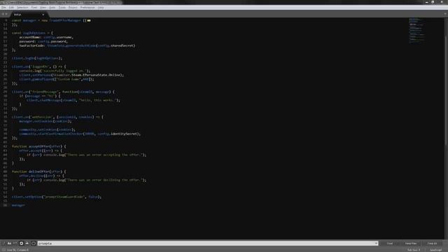 How To Make a Steam Trading Bot #3 Basic Trade Offers YouTube 720p смотреть онлайн