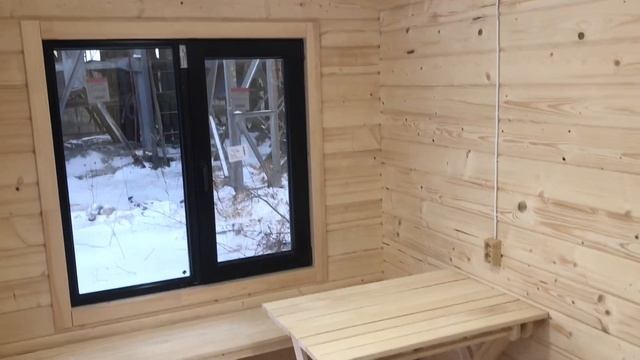 Скандинавия из Бруса! Баня под Ключ! смотреть онлайн