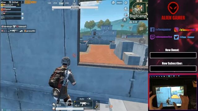 PUBG MOBILE. IPad Pro | 8 Fingers Claw Gameplay смотреть онлайн