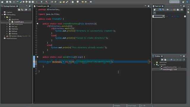 Java Tutorial - How to create one or more directories using Java смотреть онлайн