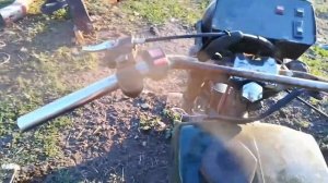 Трицикл из Восхода 3м. Покраска, первый выезд.