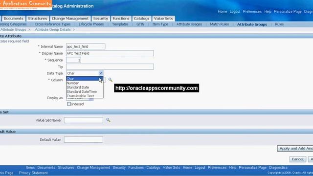 Create Custom Item Attribute Textfield - Oracle Advanced Product Catalog смотреть онлайн