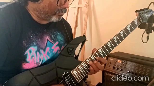 Mr Big's Colorado Bulldog Guitar Solo Cover.