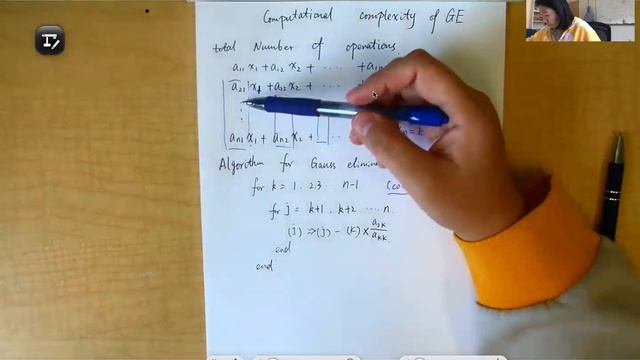 Math Methods for Engineers: 8E. Gauss Elimination Computational Complexity смотреть онлайн
