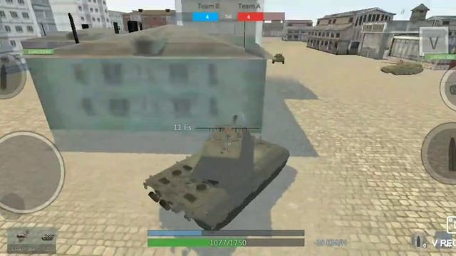 Panzer War.E100 Porsche-Смесь мауса и Е100. Обзор танка. смотреть онлайн