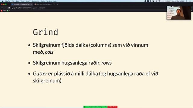 Vefforritun 1, 2021: Fyrirlestur 5.1: Skalanleg vefhönnun смотреть онлайн