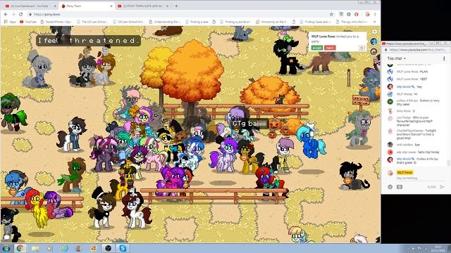 PONY TOWN DATE LIVE! My Little Pony Shipping ft. OkamiGirl64 смотреть онлайн