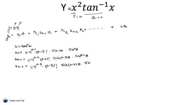 Nth Derivative of x^2 tan^ 1x in Hindi || x^2 tan inverse x leibnitz theorem || solved examples смотреть онлайн