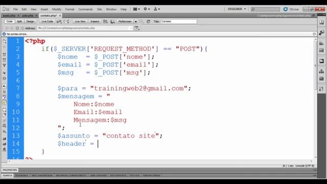 Curso de php segurança aula11 validar formulário смотреть онлайн