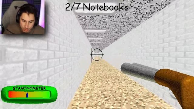 Baldi's Basics WITH A LASER GUN! смотреть онлайн