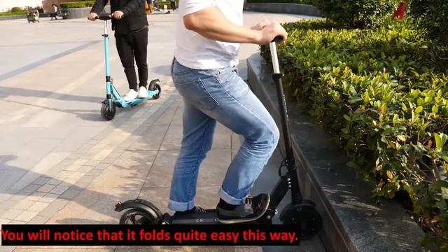 How to fold KUGOO S1 in seconds? смотреть онлайн