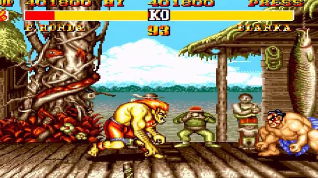 Street Fighter II: Special Champion Edition (Sega Genesis) - E.Honda (Hardest) 1CC смотреть онлайн