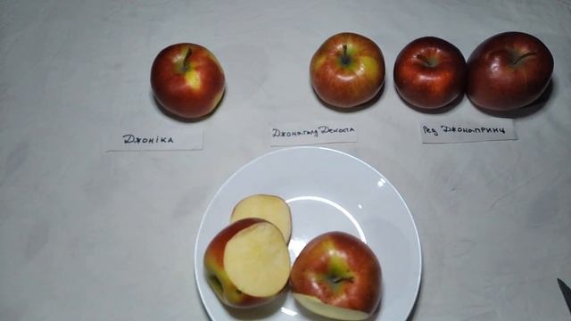 Яблука клонів Джонаголда. Джоніка , Декоста , Ред Джонапринц. смотреть онлайн