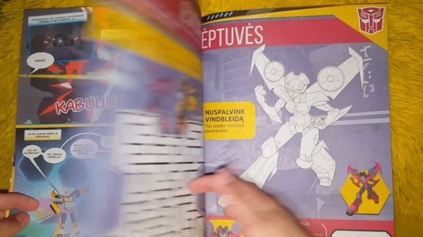 Transformers Cyberverse Magazine With Optimus Prime