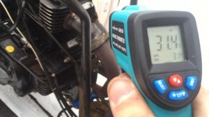 Замер температуры 4-тактного Муравья.