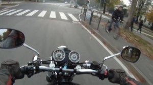 Пробный заезд на Kawasaki W800