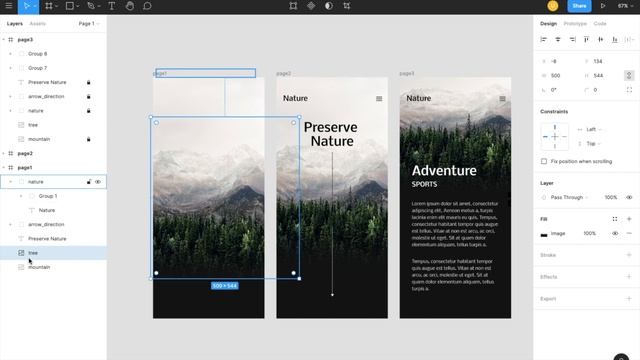 Figma Parallax Effect/Animation - Smart Animation Design смотреть онлайн