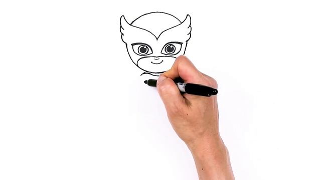 How to Draw Owlette | PJ Masks смотреть онлайн