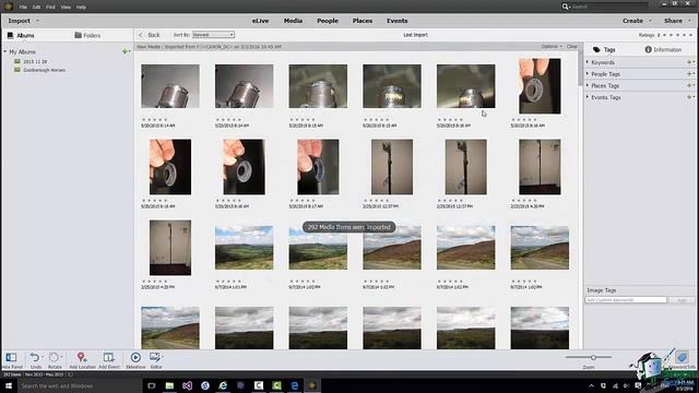 How to Import Photos from a Camera or Memory Card in Adobe Photoshop Elements 14 смотреть онлайн