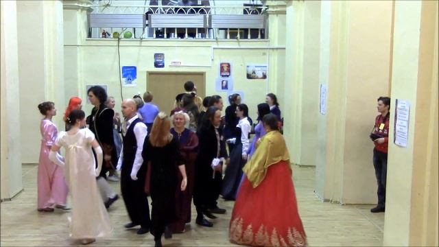 Фестиваль ролевых игр в Старом Замке. Старинные танцы.Anniversary two step смотреть онлайн