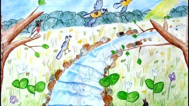 "Весна к нам вернулась" (муз. В.А.Моцарта) - весенние песни в вальдорфской школе смотреть онлайн