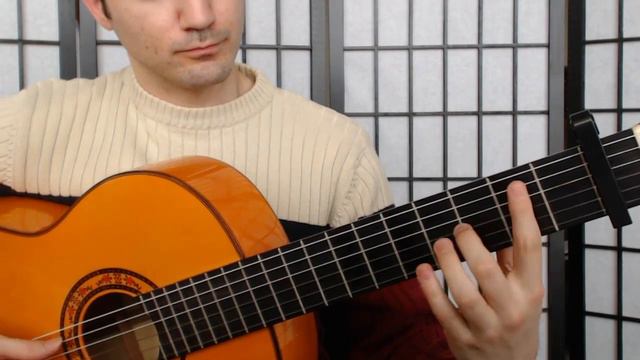 Vicente Amigo --- Roma (guitar tutorial) смотреть онлайн