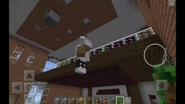 Карта с особняком для Майнкрафта версия 0.14.х+