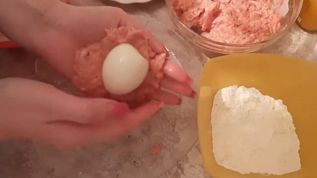 Яйца по-ирландски с куриным фаршем| Irish eggs with minced chicken meat| Episode 12 смотреть онлайн