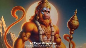 Освобождение от горя и страданий. Защита от темной магии. Древняя биджа мантра Хануману