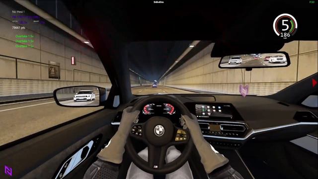 Sliding in Traffic with a M340 - Assetto Corsa смотреть онлайн