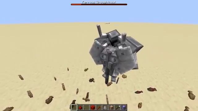 FERROUS WROUGHTNAUT vs Minecraft Mobs x1000 смотреть онлайн