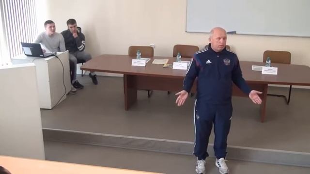 Лексаков. Республиканский семинар тренеров юношеских команд по футболу. Часть I. смотреть онлайн