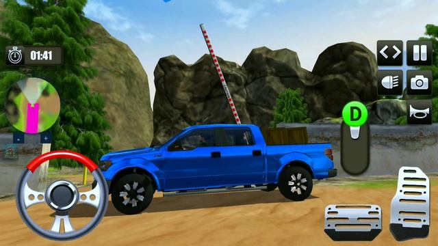 Offroad Cargo Pickup Truck Driving Simulator - Adventure Ranger - Android Gameplay смотреть онлайн